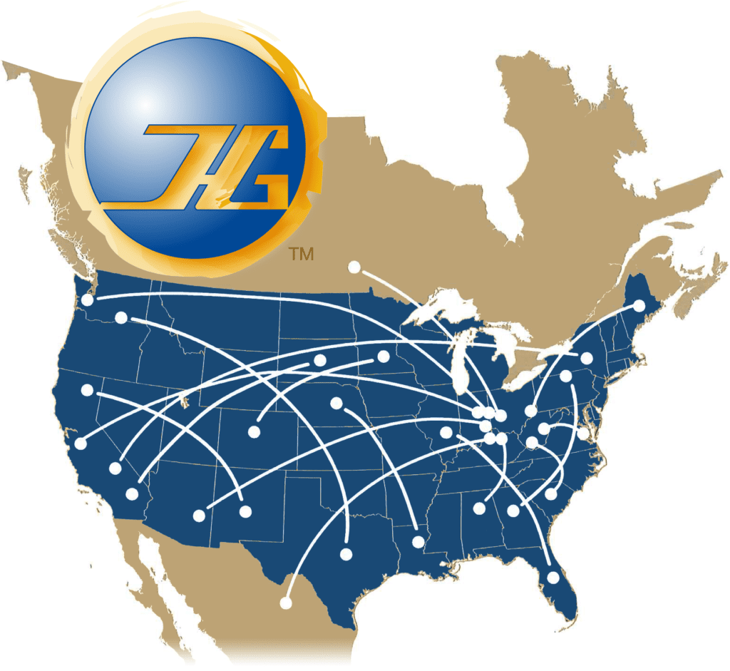 HG Logistics Services map