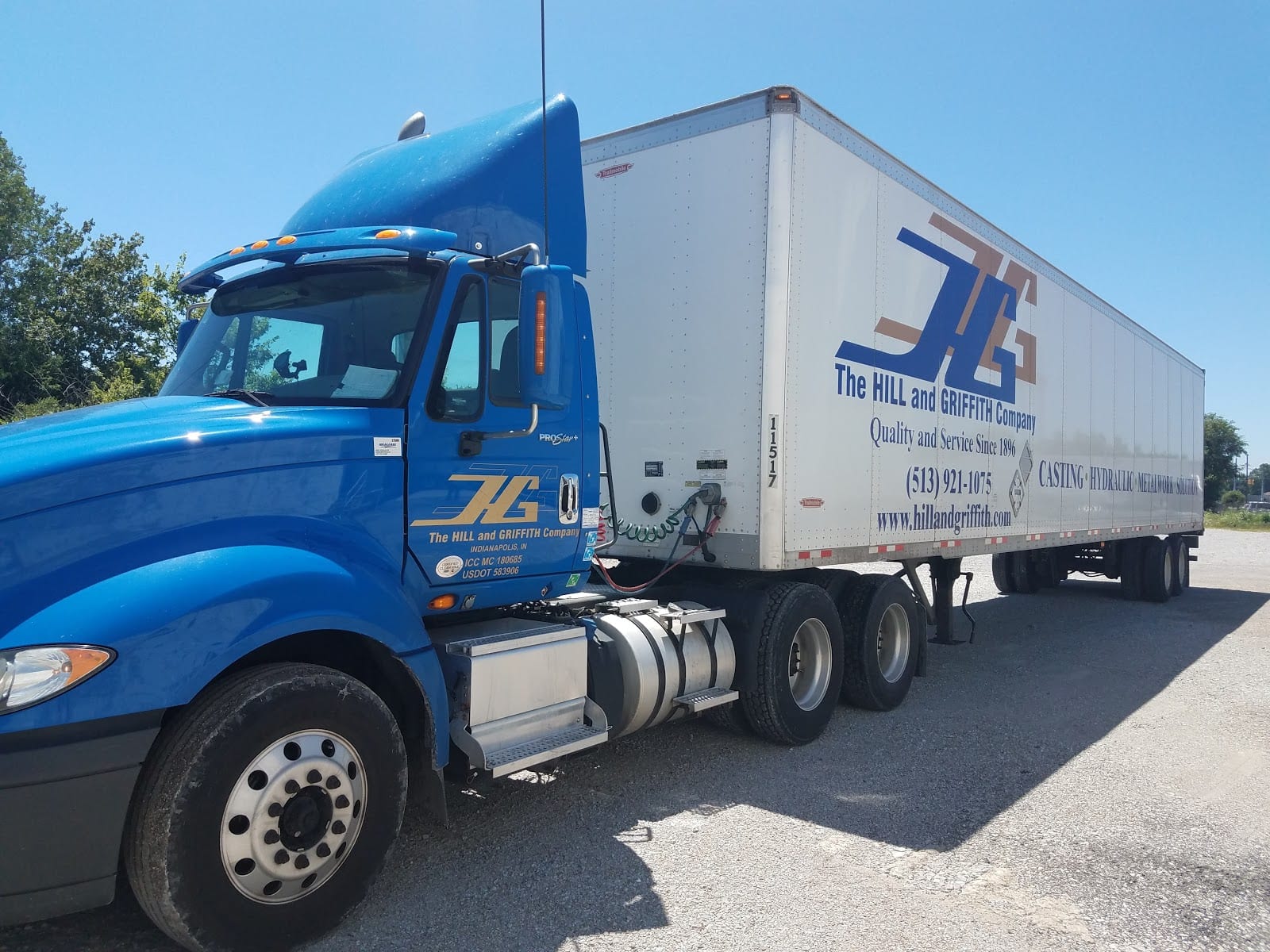 HG Logistics Semi Truck